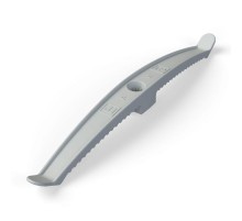 Держатель кабеля двусторонний для прямого монтажа в гофроящике серый (100 шт/кор)  PR13.0487  Промрукав