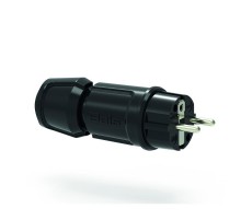 Вилка Schuko 16A 3p(2P+E) 250V IP44 черный MULTI-GRIP I 7372-Bals I Bals