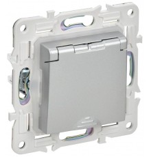 SKANDY Роз. з/к/ш кр. 16А IP44 SK-R11S сереб.  SK-R16-16-44-K23  IEK