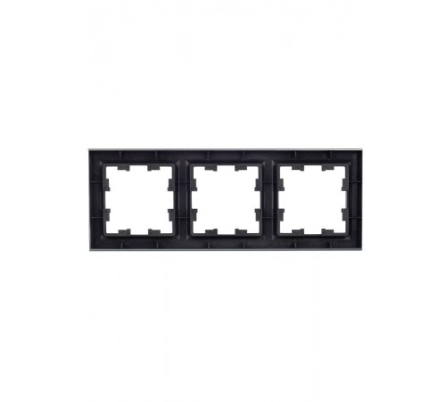 BRITE Рамка 3-ая РУ-3-БрС сталь  BR-M32-K46  IEK