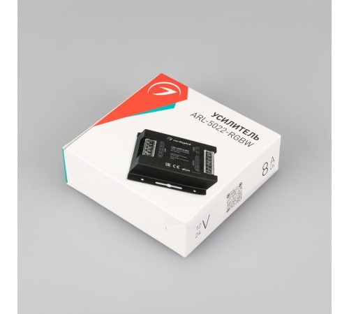 Усилитель ARL-5022-RGBW (12-24V, 4x8A, 384-768W)  027141  Arlight