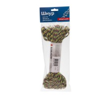 Шнур плетеный ПЭ 3,5 мм, 16-пряд, цветной, 30 м  140355  Tech-KREP