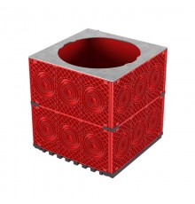 Колодец пластиковый для кабельной канализации 750х750х750 под разгрузочную плиту  270750UP  DKC