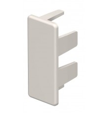 Торцевая заглушка кабельного канала WDK 15x40 мм (ПВХ,кремовый) (WDK HE15040CW)  6162525  OBO Bettermann