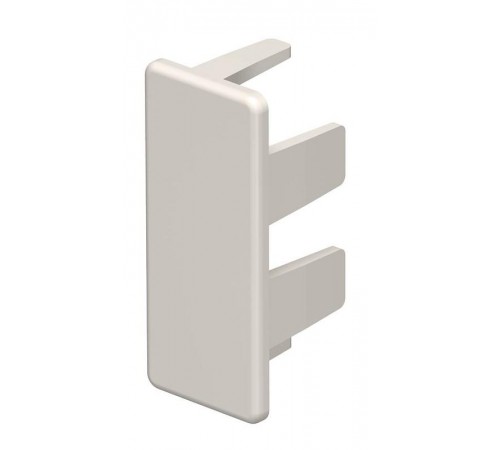 Торцевая заглушка кабельного канала WDK 15x40 мм (ПВХ,кремовый) (WDK HE15040CW)  6162525  OBO Bettermann