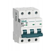 Выключатель автоматический трехполюсный ВА-105 1А D 10кА  13220DEK  DEKraft