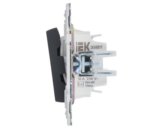 SKANDY Выключатель жалюзи 10А SK-V12G графит  SK-V15-0-10-K53  IEK