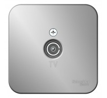 Blanca Алюминий О/У с изолирующей пластиной Розетка TV  BLNTA000013  SE