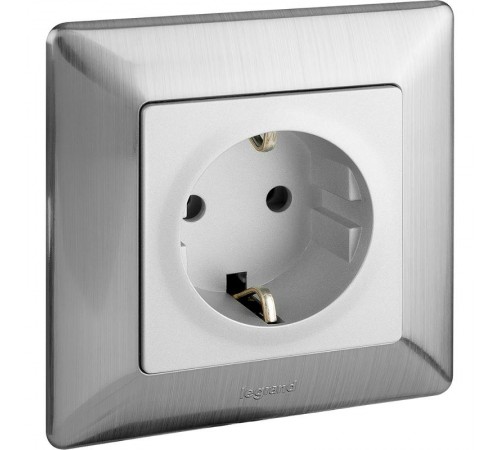 Valena LIFE Сталь Рамка 1-ая  754151  Legrand