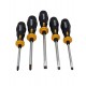 Набор отверток Ergonic ударных SL/PH, 5 шт  45095248  Felo