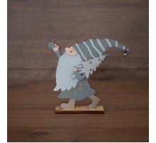 Деревянная фигурка "Гномик" 17х4х15 см  504-004  NEON-NIGHT