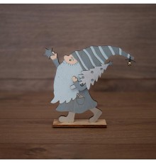 Деревянная фигурка "Гномик" 17х4х15 см  504-004  NEON-NIGHT