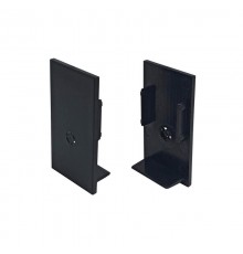 Торцевые заглушки для шинопровода SMART черные (комплект 2 шт) TR2107-BK  TR2107-BK  DENKIRS