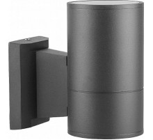 Светильник архитектурный настенный DH0701 230V без лампы E27, 160*155*90 серый, ДЛЯ ЛАМП R63, G45  06297  FERON