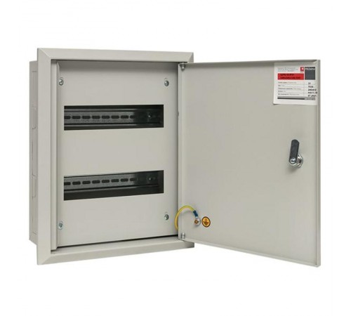 Щит распределительный встраиваемый ЩРВ-18 (ВхШхГ) 390х340х120мм IP31 PROxima  mb11-18  EKF