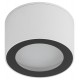 Светильник настенно-потолочный спот OL28 WH/BK GX53, черно-белый, IP44  Б0055581  ЭРА