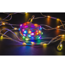 Гирлянда новогодняя 93 714 NGF-D022-04 (умная гирлянда нить RGB 66 12м IP20 TR)  93714  Navigator