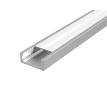 Алюминиевый профиль для LED ленты с рас. опал накладной 2000х24х11 мм (максимальная ширина ленты 10 мм)  V4-R0-70.0001.KIT-0201  VARTON