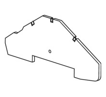 Изолятор FED5.L.B V0 Торц. для D2,5/5#  1SNA291560R0100  TE