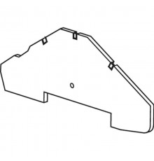Изолятор FED5.L.B V0 Торц. для D2,5/5#  1SNA291560R0100  TE
