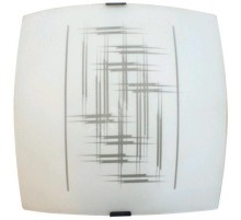 Светильник "Элегант" 300х300 НПБ 09-60-003 М83 матовый белый/кл.штамп металлик  1005205729  Элетех