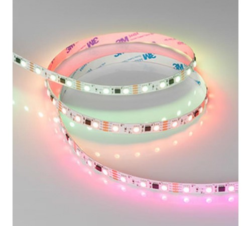 Светодиодная лента SPI-B60-10mm 12V RGB-PX3-BPT (12 W/m, IP20, 5060, 5m) (Arlight, бегущий огонь)  039179  Arlight