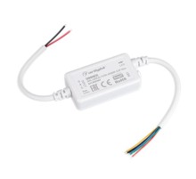 Диммер ARL-SIRIUS-TUYA-RGBW-SUF Slim (12-24V, 4x1.5A, 2.4G) (Arlight, IP20 Пластик, 3 года)  032349  Arlight