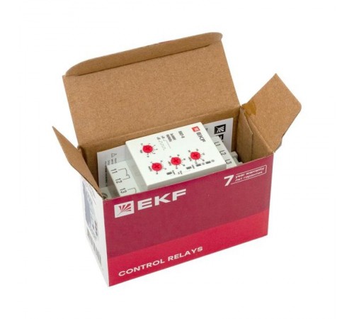 Реле контроля фаз многофункциональное RKF-8 EKF PROxima  rkf-8  EKF
