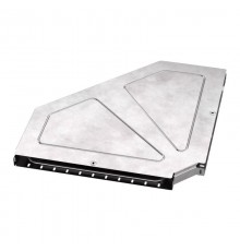 Угол горизонтальный 90 градусов с крышкой Стандарт 600х50   PR16.0628  Промрукав