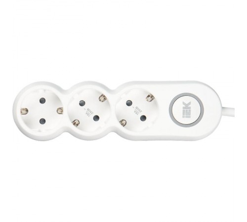 Удлинитель У03В 3 места 2P+PE/1,5м 3х1,5мм2 16А/250В UNO  WYP53-16-03-D15-ZK  IEK