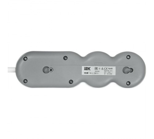 Удлинитель У03В 3 места 2P+PE/1,5м 3х1,5мм2 16А/250В UNO  WYP53-16-03-D15-ZK  IEK