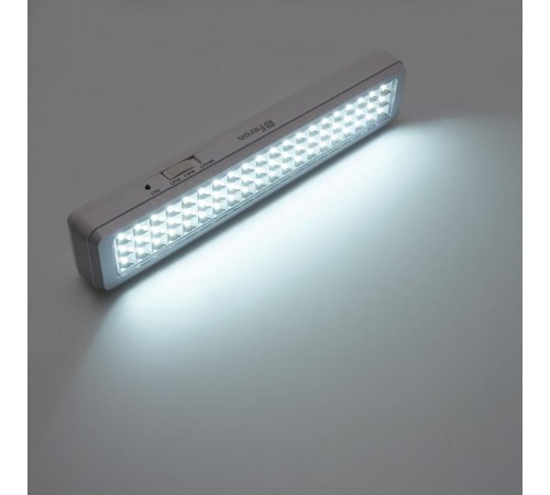 Светильник аварийный, 60 LED AC/DC, белый, EM112 с наклейкой ВЫХОД IP20 3 часа  41534  FERON