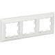 BRITE Рамка 3-ая РУ-3-Бр белый/белый  BR-M32-12-K01  IEK