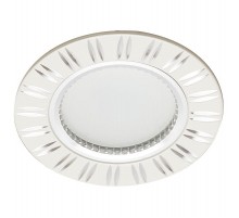 Светильник точечный встраиваемый под лампу GS-M393W MR16 50W G5.3 белый  28343  FERON