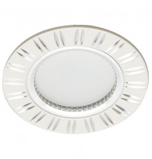 Светильник точечный встраиваемый под лампу GS-M393W MR16 50W G5.3 белый  28343  FERON