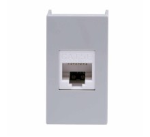 Розетка RJ-45 кат.5E,Viva,1 мод.,серая  45138  DKC