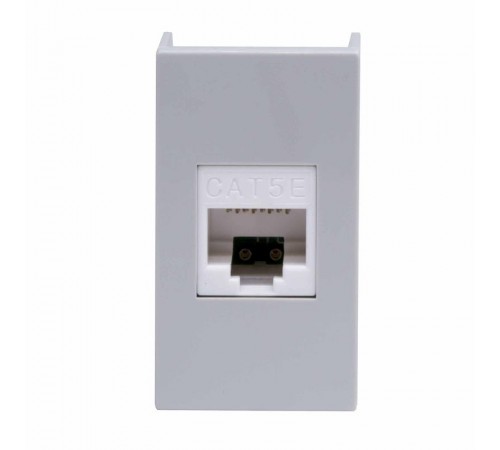 Розетка RJ-45 кат.5E,Viva,1 мод.,серая  45138  DKC