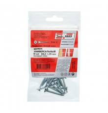 Саморез ШУц 4,0х35 пот. гол. (16 шт) - пакет ( 0,035 кг)  102429  Tech-KREP