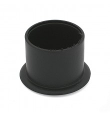 Заглушка наружная для трубы D25мм, черн.пластик, (1 шт) - пакет   127442  Tech-KREP