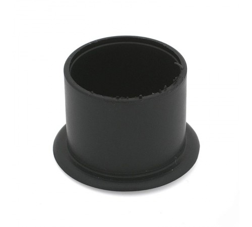 Заглушка наружная для трубы D25мм, черн.пластик, (1 шт) - пакет   127442  Tech-KREP