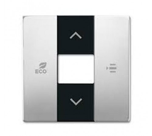 Накладка контроллера фанкойлов free@home, цвет сталь  6220-0-0549   2CKA006220A0549  ABB