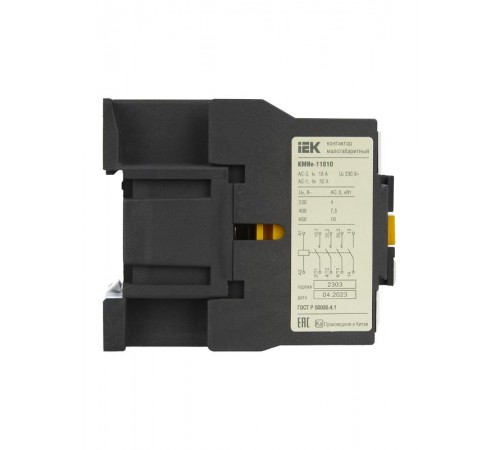 Контактор КМИе-11810 18А 230В/АС3 1НО  KKME11-018-230-10  GENERICA