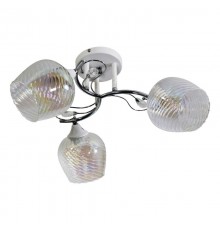 Светильник 11306-7/3 бел.хром (Плафон 8310) НПБ 01-3х60-215 Е27  1005404891  Элетех