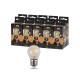Лампа светодиодная F-LED P45-7W-827-E27 Лампы СВЕТОДИОДНЫЕ F-LED ЭРА (филамент, шар, 7Вт, тепл, E27)  Б0027948  ЭРА