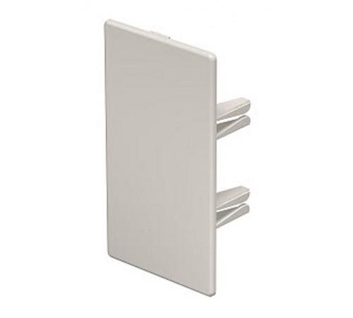 Торцевая заглушка кабельного канала WDK 60x110 мм (ПВХ,кремовый) (WDK HE60110CW)  6162827  OBO Bettermann