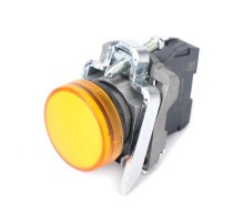 Сигнальная лампа в сборе модульная 22 мм желтая 230-240В АС  SB4BVM5  SE