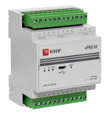 Модуль базовый ePRO удаленного управления 6вх\4вых 230В WiFi PROxima  ePRO-6-4-230-W  EKF