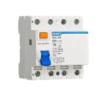 Устройство защитного отключения (УЗО) NXL-63 10kA 3P+N 25A 300mA A (R)  280926  CHINT