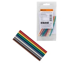 Набор трубок термоусаживаемых, клеевых ТТкНГ(3:1) "Полицвет 1,6/0,5 "  SQ0548-2201  TDM