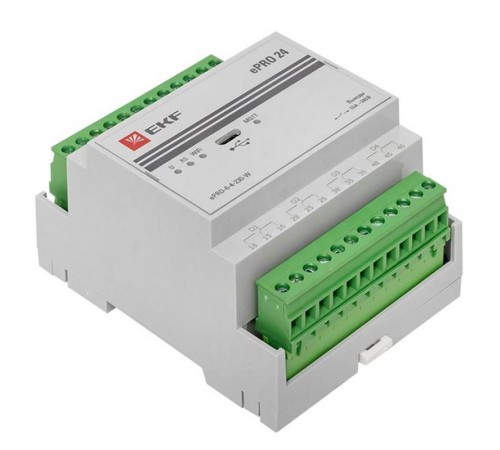 Модуль базовый ePRO удаленного управления 6вх\4вых 230В WiFi PROxima  ePRO-6-4-230-W  EKF
